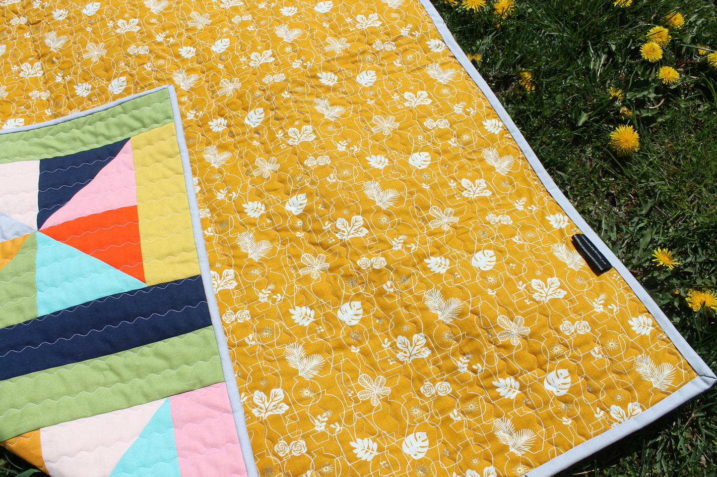 Colourful Baby Quilt - Sew & Such & More